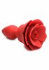 Anal Toys | 28X Silicone Vibrating Rose Anal Plug With Remote Anal Toys Anal Toys