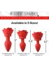 Anal Toys | 28X Silicone Vibrating Rose Anal Plug With Remote Anal Toys Anal Toys