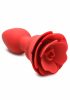 Anal Toys | 28X Silicone Vibrating Rose Anal Plug With Remote Anal Toys Anal Toys