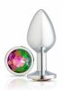 Anal Toys | Gems Silver Chromed Anal Plug Anal Toys Anal Toys