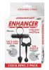 Couples | Enhancer Cock Ring 2-Pack Couples Black