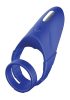 Couples | Forto F-48 – Perineum Vibrating Double Cock Ring Couples Blue or Black