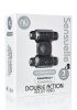 Couples | Nu Sensuelle Double Action 7-Function Silicone Bullet Ring Couples Black