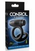 Couples | Sir Richard’s Control Vibrating Silicone Cock And Ball C-Ring Couples Black