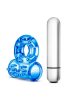 Couples | Stay Hard – 10 Function Vibrating Bull Ring Couples Blue or Clear