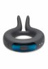 Couples | Trinity Men 10X Cock Viper Dual Stimulation Silicone Cock Ring Couples Black