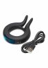 Couples | Trinity Men 10X Cock Viper Dual Stimulation Silicone Cock Ring Couples Black