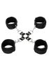 Fetish & Bondage | 5 Piece Hog Tie And Cuff Set Fetish & Bondage Black