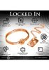 Fetish & Bondage | Cuffed Locking Bracelet And Key Necklace Fetish & Bondage Fetish & Bondage