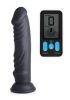 Fetish & Bondage | E-Stim Pro 5X Vibrating Dildo With Remote Control Fetish & Bondage Black