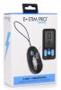 Fetish & Bondage | E-Stim Pro Silicone Vibrating Egg With Remote Control Fetish & Bondage Black