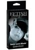 Fetish & Bondage | Fetish Fantasy Limited Edition Satin Love Mask Fetish & Bondage Black