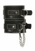 Fetish & Bondage | Leather Ankle Restraints Fetish & Bondage Black