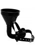 Fetish & Bondage | Master Series Latrine Extreme Funnel Gag Fetish & Bondage Black