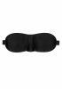 Fetish & Bondage | Ouch! Satin Curvy Eye Mask With Elastic Straps Fetish & Bondage Black