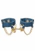 Fetish & Bondage | Ride ‘Em Premium Denim Collection Wrist Cuffs Fetish & Bondage Blue