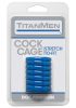 Fetish & Bondage | Titanmen® Stretch Cock Cage Fetish & Bondage Blue or Black or Clear