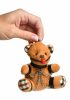 Gifts & Games | Gagged Teddy Bear Keychain Gifts & Games Brown