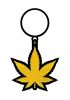 Gifts & Games | Gold Glitter Leaf Keychain Gifts & Games Gifts & Games