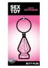 Gifts & Games | Pink Glitter Butt Plug Keychain Gifts & Games Gifts & Games