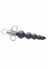 Lubricants | Silicone Graduated Beads Lube Launcher Lubricants Black