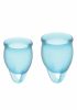 Sensual Products | Feel Confident Menstrual Cup Sensual Products Blue or Clear