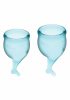 Sensual Products | Feel Secure Menstrual Cup Sensual Products Blue or Clear