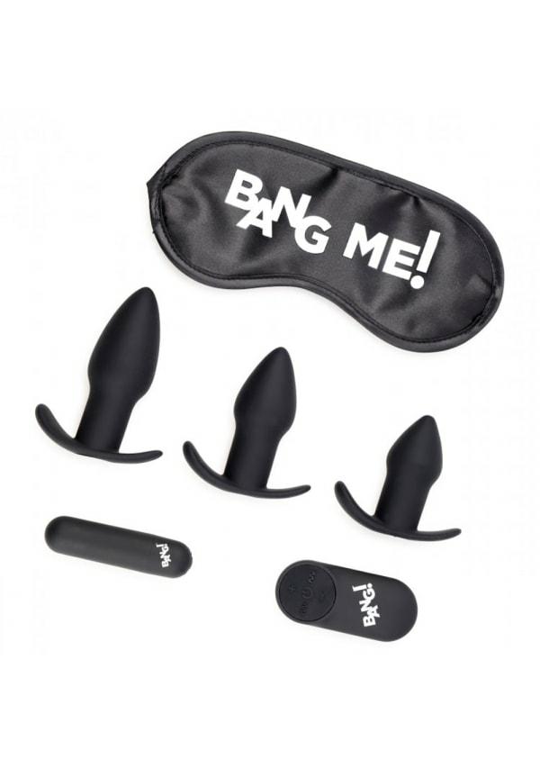 Anal Toys | Backdoor Adventure Remote Control 3 Piece Butt Plug Vibe Kit Anal Toys Anal Toys