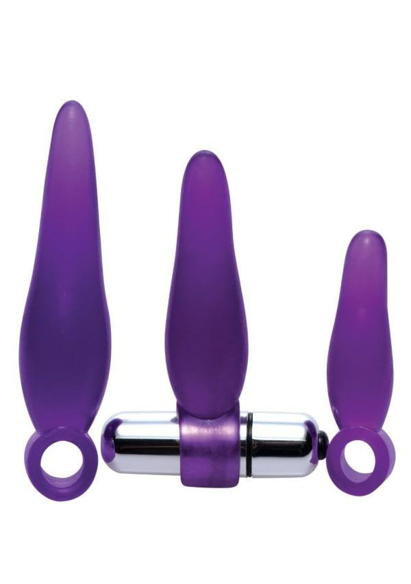 Anal Toys | Fanny Fiddlers 3 Piece Finger Rimmer Set With Vibrating Bullet Anal Toys Anal Toys