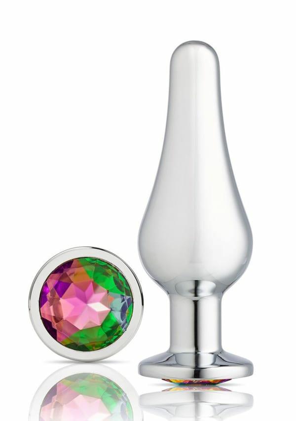 Anal Toys | Gems Silver Chrome Tall Plug – Medium Anal Toys Anal Toys