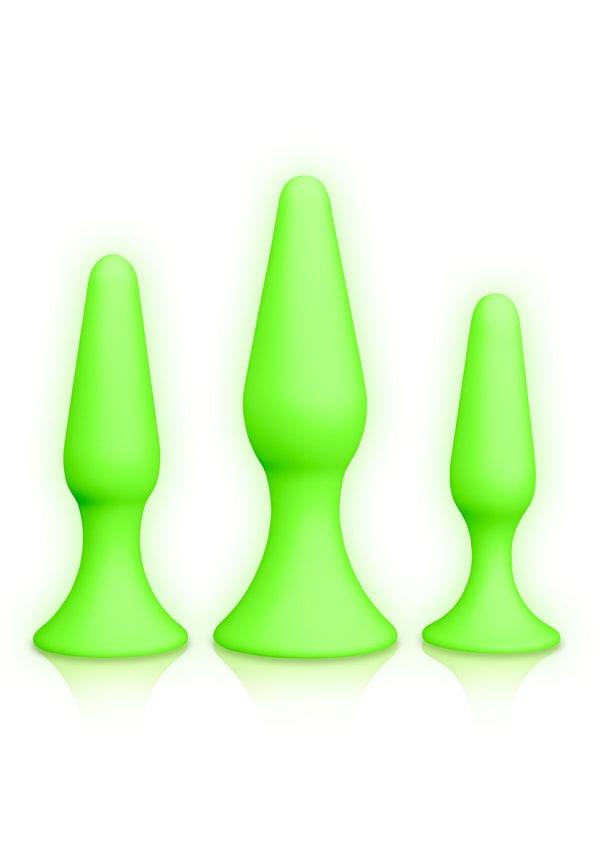 Anal Toys | Ouch! Glow In The Dark Butt Plug Set Anal Toys Anal Toys