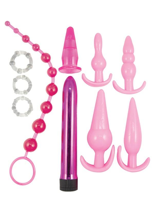 Anal Toys | Pink Elite Collection Anal Play Kit Anal Toys Anal Toys