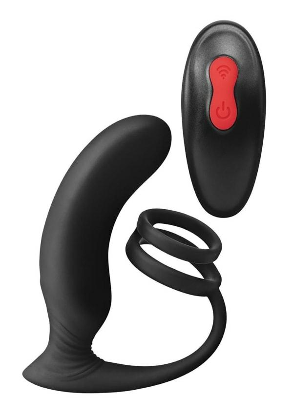 Anal Toys | Thumbs Up P-Spot Vibrator And Dual Stamina Ring Anal Toys Anal Toys