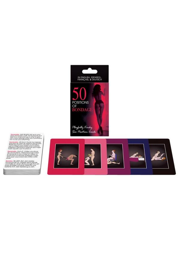 Couples | 50 Positions Of Bondage Sex Position Cards Couples Couples