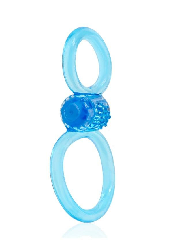 Couples | Ofinity Plus Vibrating Cock Ring Couples Blue