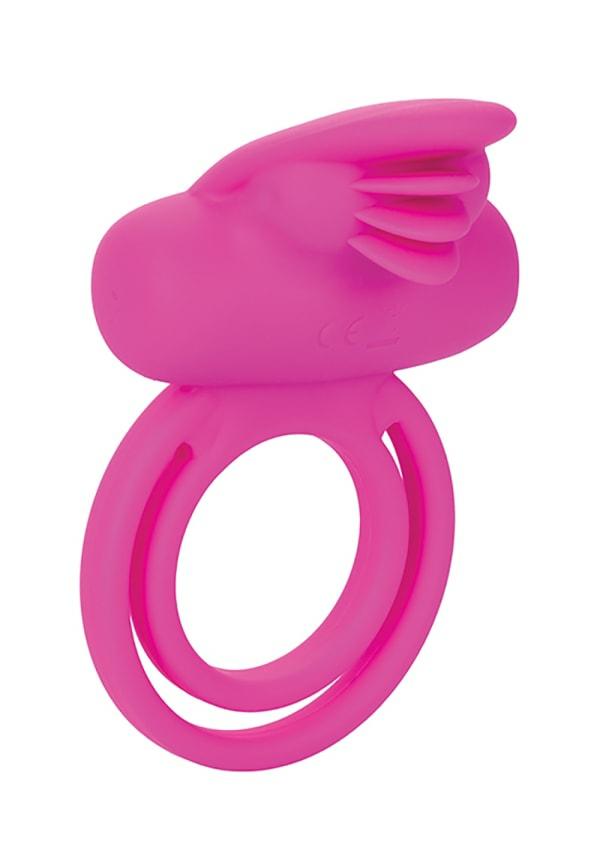 Couples | Silicone Rechargeable Dual Clit Flicker Cock Ring Couples Couples