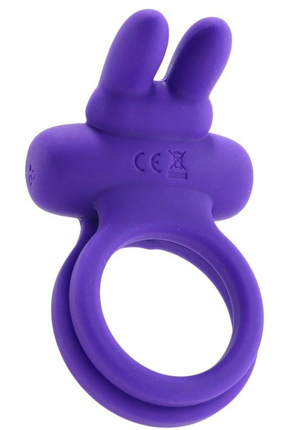 Couples | Silicone Rechargeable Dual Rockin’ Rabbit Cock Ring Couples Couples