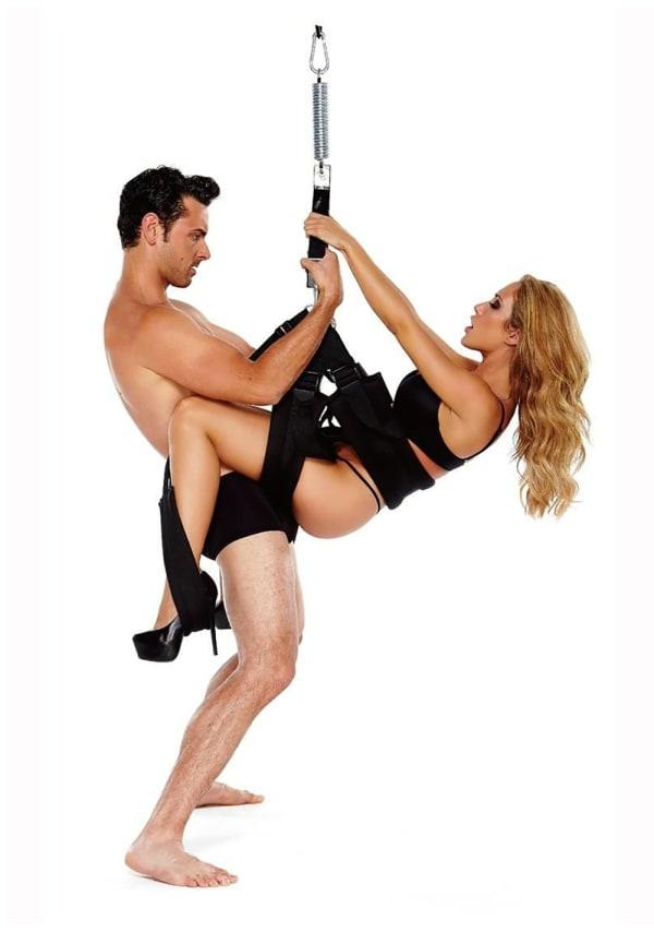 Couples | Whip Smart Pleasure Swing Couples Black