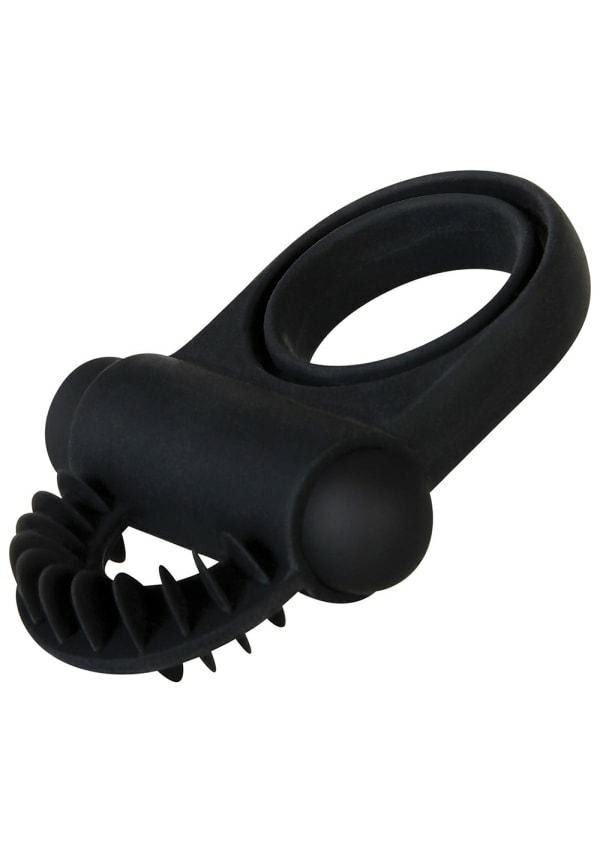 Couples | Zero Tolerance Bell Ringer Vibrating Cock Ring Couples Black