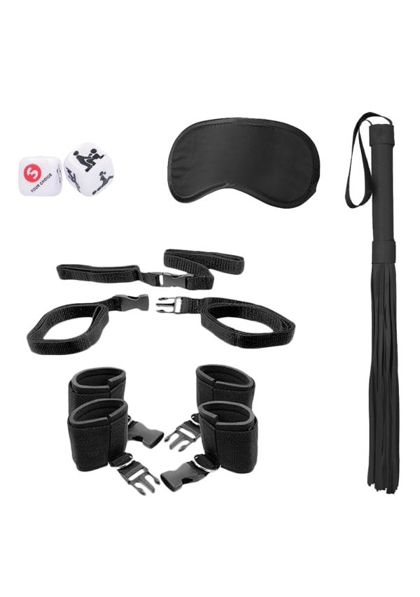 Fetish & Bondage | Bed Post Bindings Restraint Kit Fetish & Bondage Black