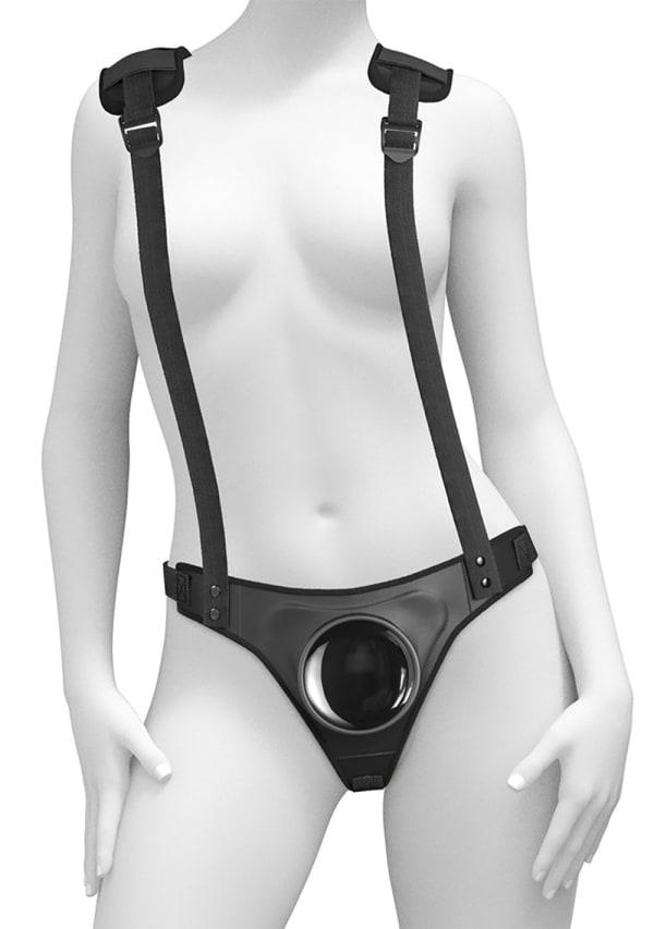 Fetish & Bondage | Body Dock Strap-On Suspenders Fetish & Bondage Black