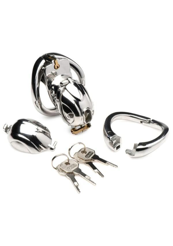 Fetish & Bondage | Entrapment Deluxe Locking Chastity Cage Fetish & Bondage Fetish & Bondage