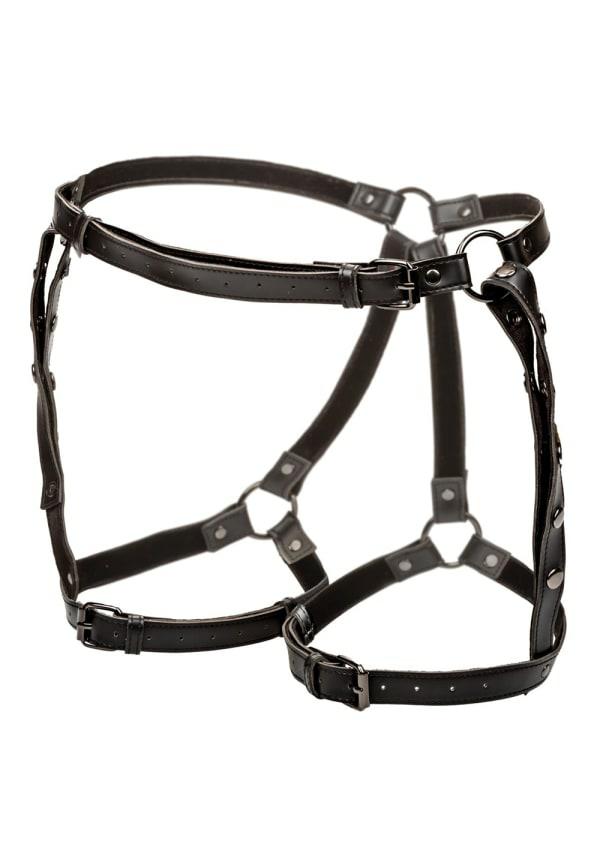 Fetish & Bondage | Euphoria Collection Riding Thigh Harness – Plus Size Fetish & Bondage Black