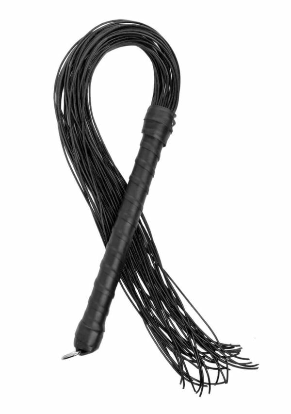 Fetish & Bondage | Leather Cord Flogger Fetish & Bondage Black