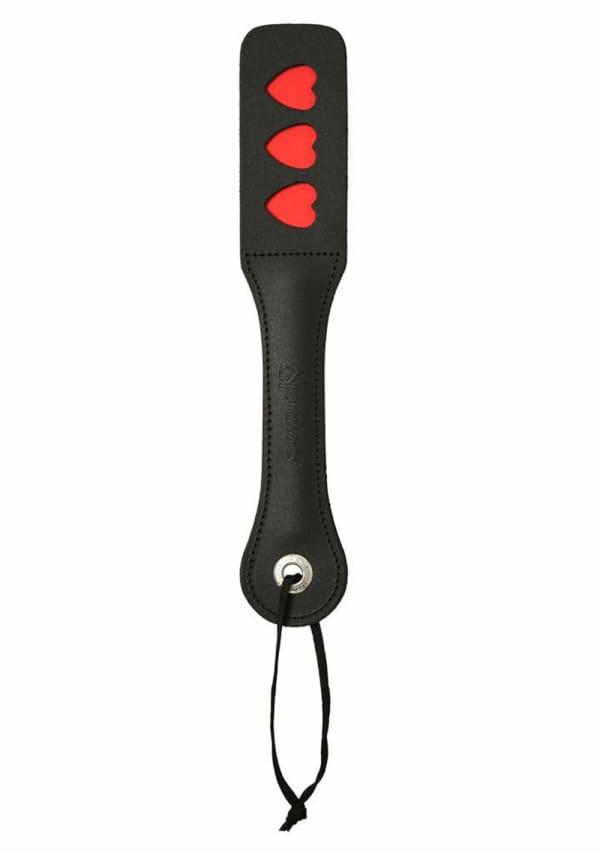 Fetish & Bondage | Leather Heart Paddle Fetish & Bondage Black