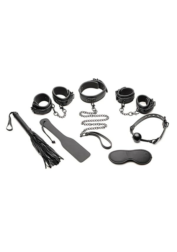 Fetish & Bondage | Master Of Kink 10-Piece Deluxe Bondage Set Fetish & Bondage Black