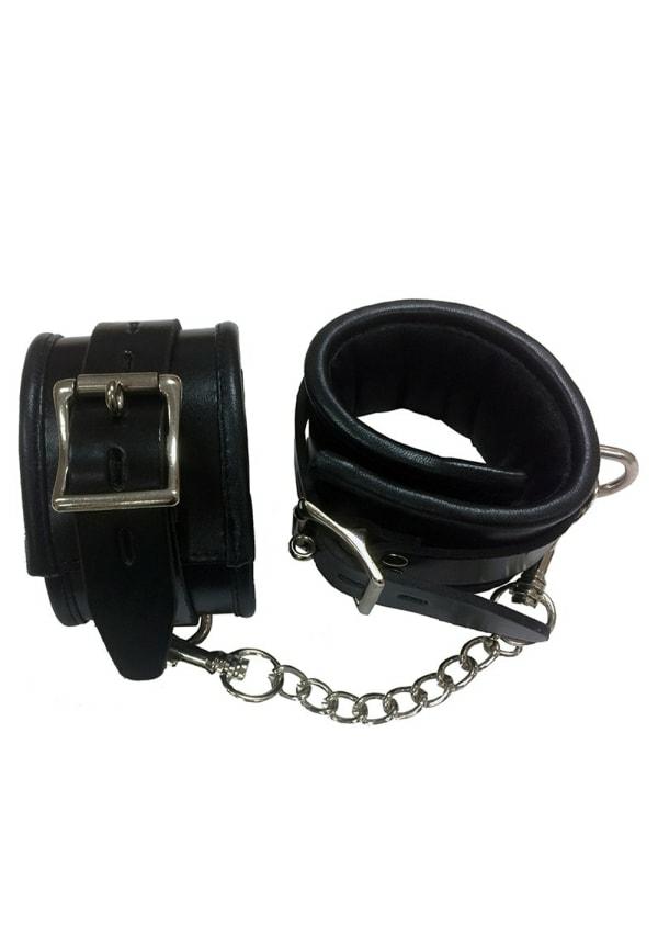 Fetish & Bondage | Padded Wrist Cuffs Fetish & Bondage Black