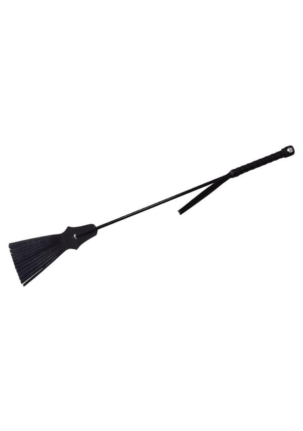 Fetish & Bondage | Rouge Tasseled Riding Crop Fetish & Bondage Black