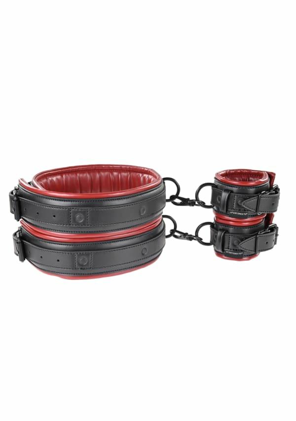 Fetish & Bondage | Saffron Thigh And Wrist Cuff Set Fetish & Bondage Fetish & Bondage