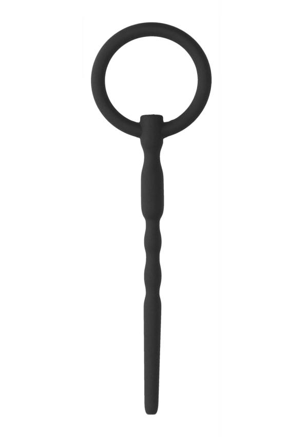 Fetish & Bondage | Silicone Urethral Sounding Plug – 7Mm/32Mm/135Mm Fetish & Bondage Black